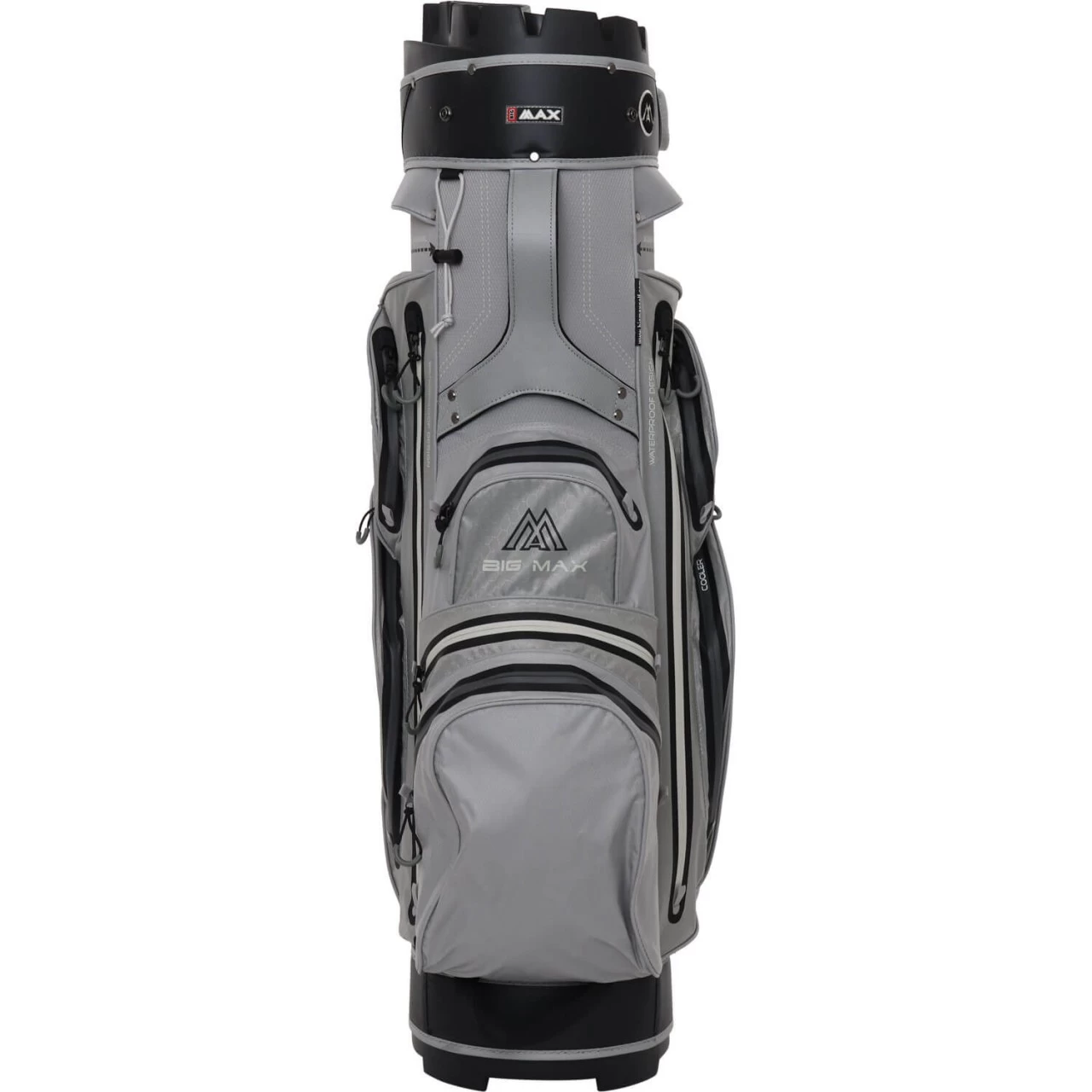 BIG MAX Cartbag Aqua Silencio 3, Grau/schwarz 2 BIG MAX Cartbag Aqua Silencio 3, Grau/schwarz – Bild 2