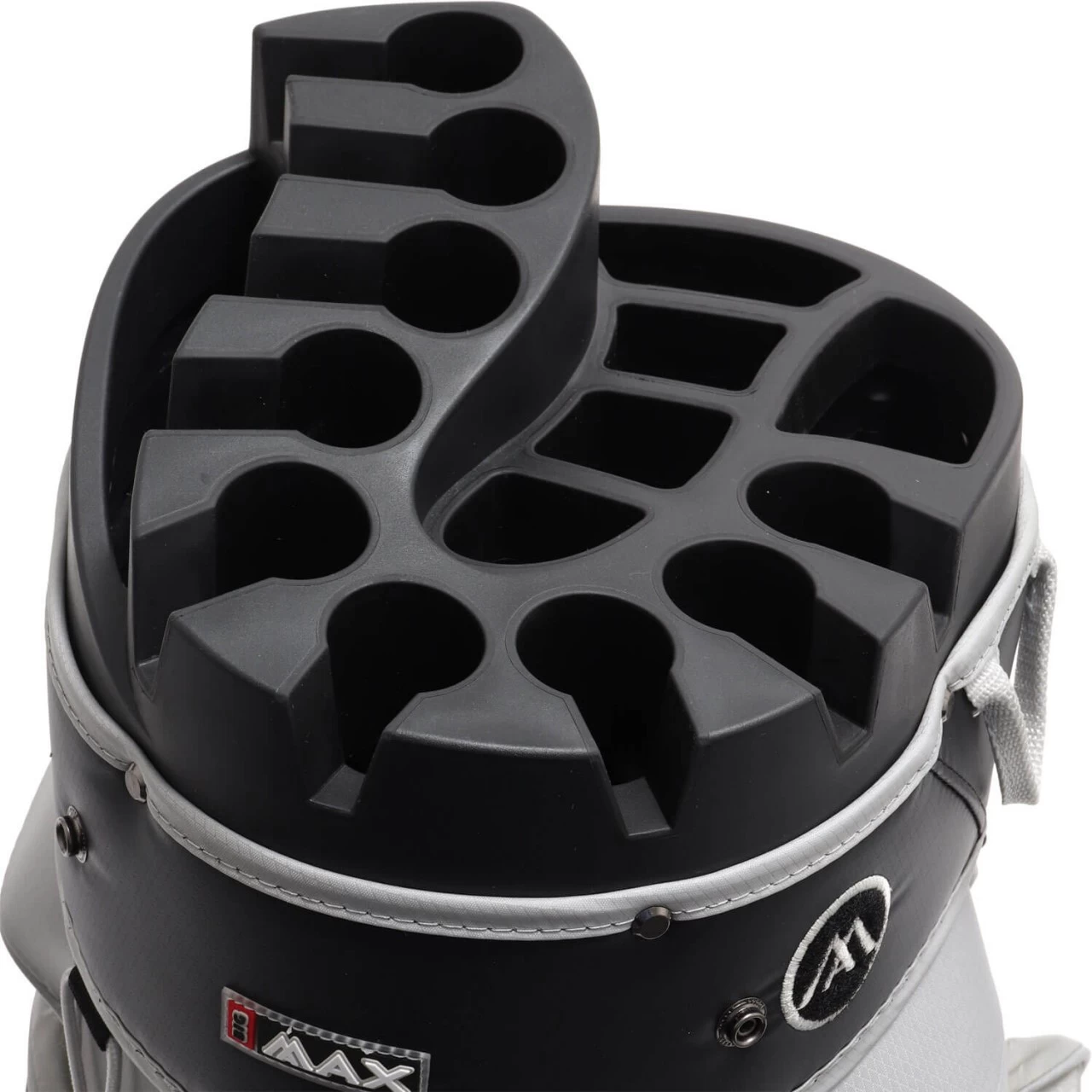 BIG MAX Cartbag Aqua Silencio 3, Grau/schwarz 5 BIG MAX Cartbag Aqua Silencio 3, Grau/schwarz – Bild 5