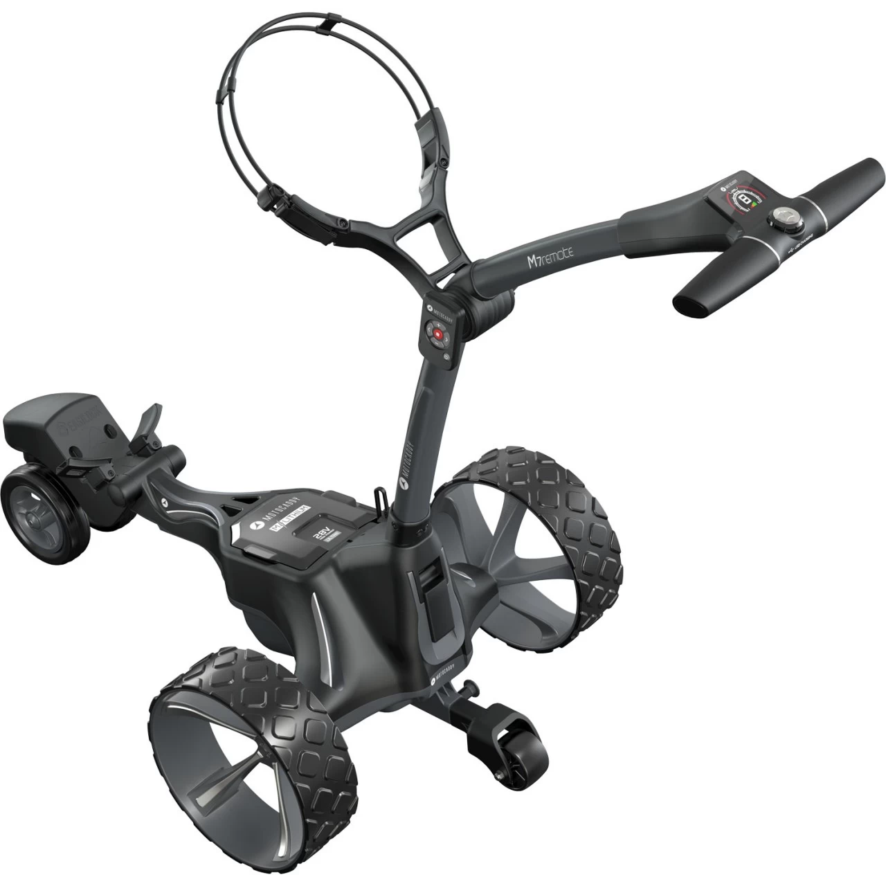 Motocaddy Elektrotrolley M7 Remote 2022 18+, Anthrazit 2 Motocaddy Elektrotrolley M7 Remote 2022 18+, Anthrazit – Bild 2