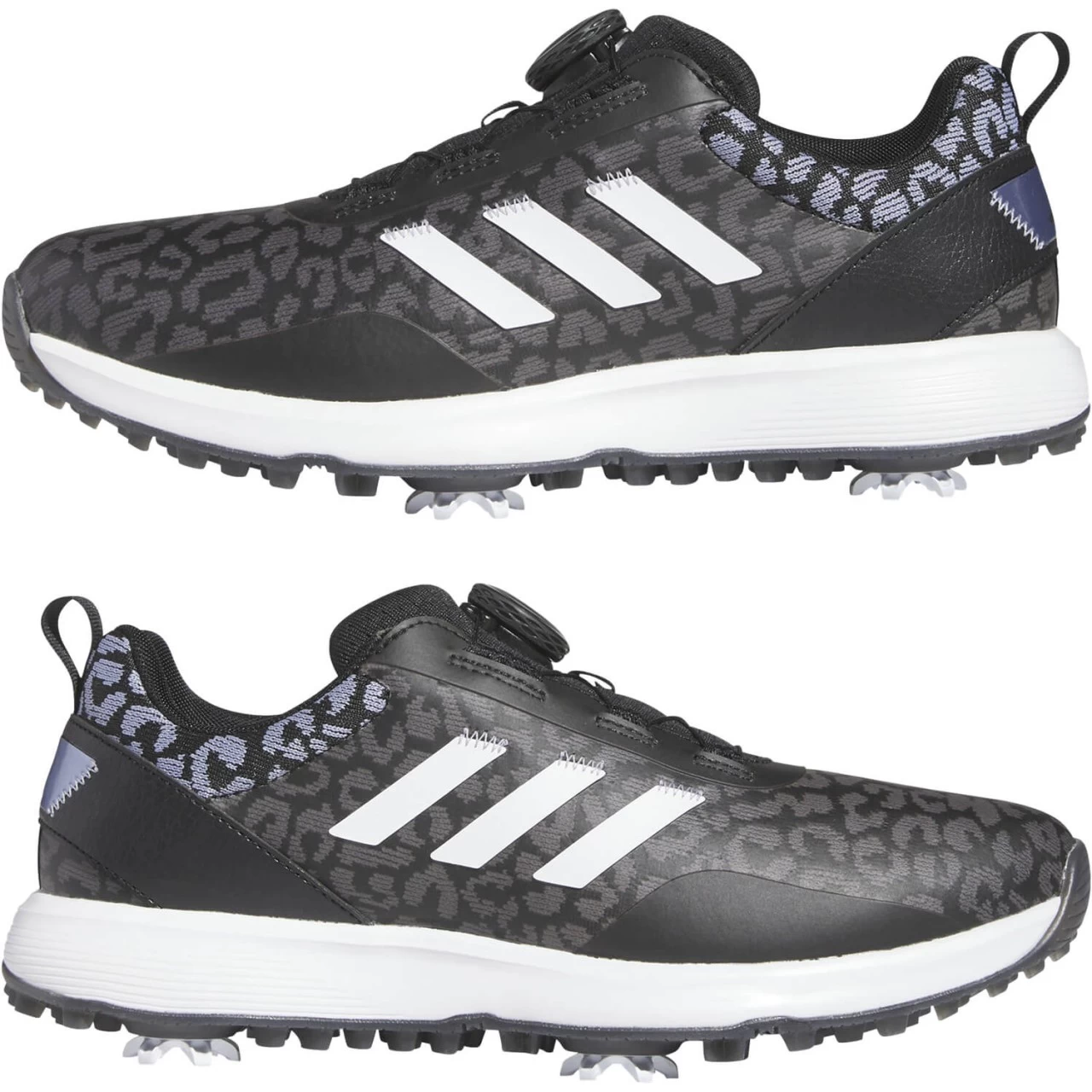 Adidas Golfschuh S2G SL BOA 23, Schwarz/weiß 3 Adidas Golfschuh S2G SL BOA 23, Schwarz/weiß – Bild 3