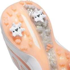Adidas Golfschuh ZG23, Weiß/orange -Professionelles Golfausrüstungsgeschäft adidas golfschuh zg23 weissorange weiss 5038625 3 1280x1280
