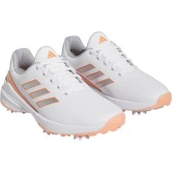 Adidas Golfschuh ZG23, Weiß/orange -Professionelles Golfausrüstungsgeschäft adidas golfschuh zg23 weissorange weiss 5038625 6 1280x1280