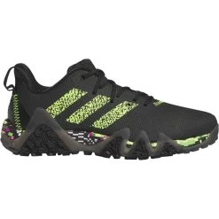 Adidas Golfschuhe Codechaos Glitch, Schwarz/neongelb