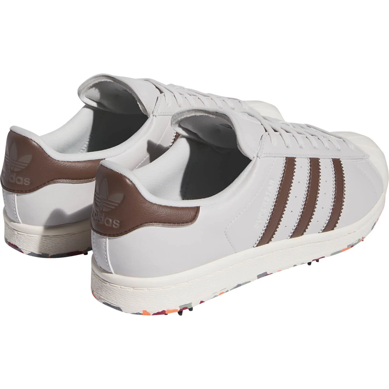 Adidas Golfschuhe Superstar, Grau/weiß 6 Adidas Golfschuhe Superstar, Grau/weiß – Bild 6