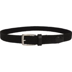 Alberto Gürtel Damen Stretch, Schwarz