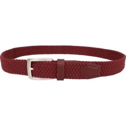 Alberto Gürtel Damen Stretch, Weinrot