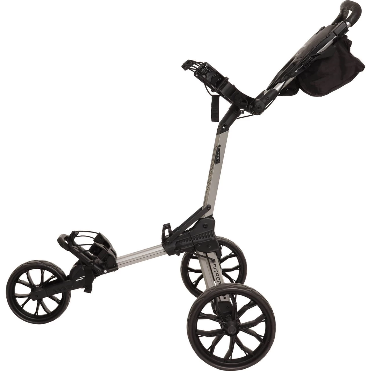 Bag Boy Trolley Nitron Auto Open, Silber 2 Bag Boy Trolley Nitron Auto Open, Silber – Bild 2