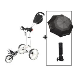 BIG MAX Golftrolley Autofold FF, Weiß