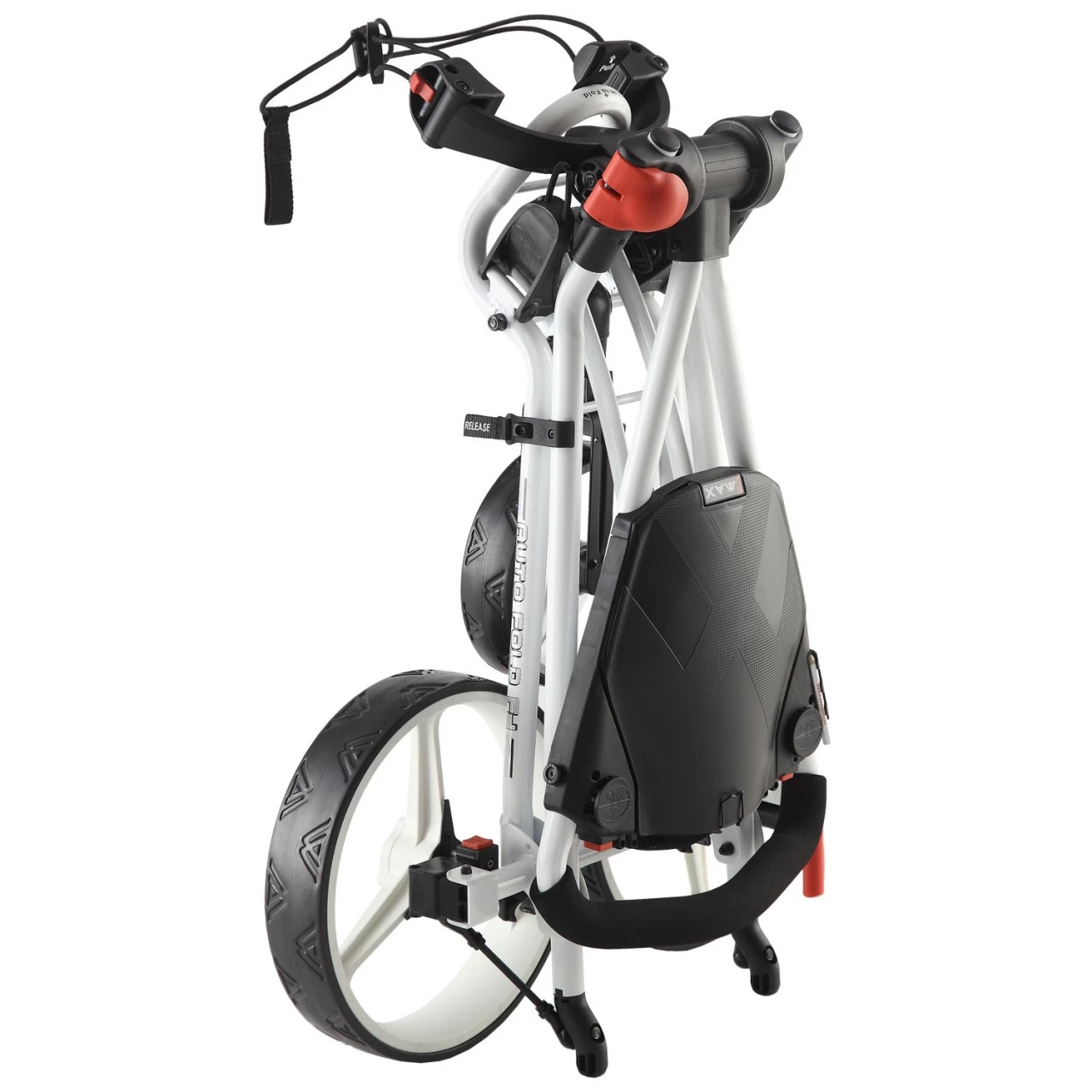 BIG MAX Golftrolley Autofold FF, Weiß 2 BIG MAX Golftrolley Autofold FF, Weiß – Bild 2