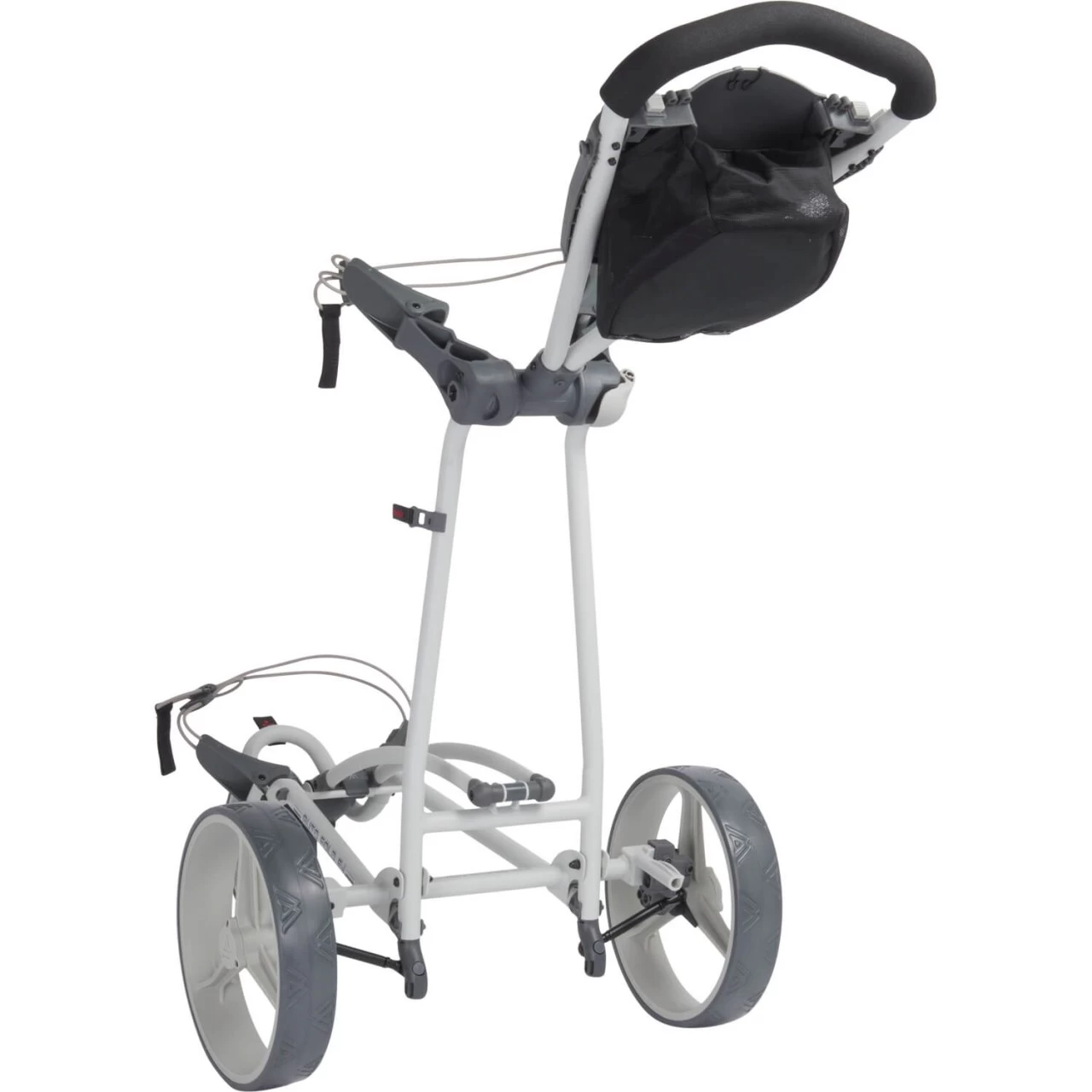 BIG MAX Golftrolley Autofold FF, Weiß/grau 2 BIG MAX Golftrolley Autofold FF, Weiß/grau – Bild 2