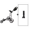 BIG MAX Golftrolley Autofold X, Schwarz