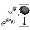 BIG MAX Golftrolley Blade Trio, Grau