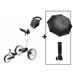 BIG MAX Golftrolley Blade Trio, Weiß