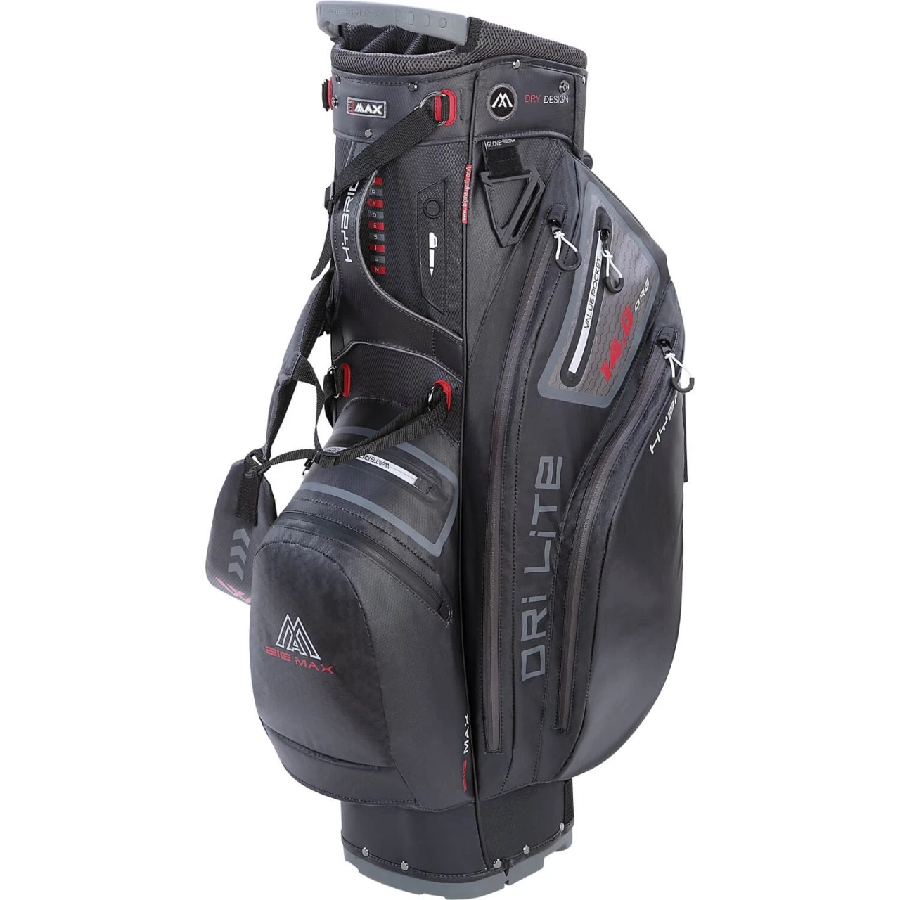 BIG MAX Standbag Dri Lite Hybrid 2, Schwarz 2 BIG MAX Standbag Dri Lite Hybrid 2, Schwarz – Bild 2