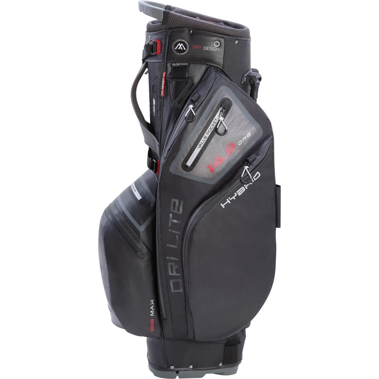 BIG MAX Standbag Dri Lite Hybrid 2, Schwarz 3 BIG MAX Standbag Dri Lite Hybrid 2, Schwarz – Bild 3