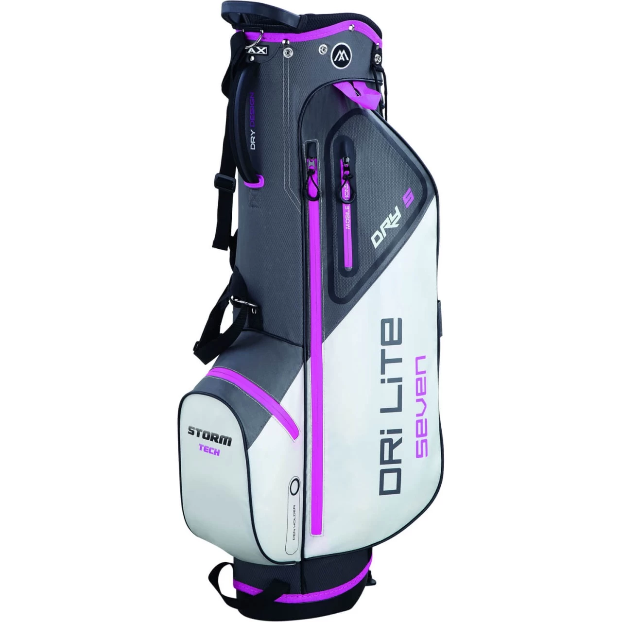 BIG MAX Standbag Dri Lite Seven G, Grau/fuchsia 2 BIG MAX Standbag Dri Lite Seven G, Grau/fuchsia – Bild 2