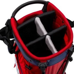BIG MAX Standbag Xtralite Mit All4Golf Logo, Weiß/navy/rot -Professionelles Golfausrüstungsgeschäft big max standbag xtralite mit all4golf logo weissnavyrot weiss 3249138 50PNFJVik08Dr1 1280x1280
