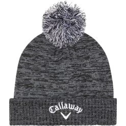 Callaway Beanie TA Pom, Schwarz