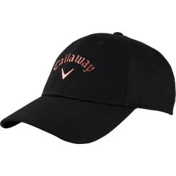 Callaway Cap Liquid Metal Damen, Schwarz