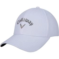 Callaway Cap Liquid Metal Damen, Weiß/grau