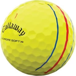 Callaway Chrome Soft Triple Track Golfbälle - 12er Pac, Gelb -Professionelles Golfausrüstungsgeschäft callaway chrome soft triple track golfbaelle 12er pac gelb gelb 11141617 3eDBsRK7wrqGqn 1280x1280