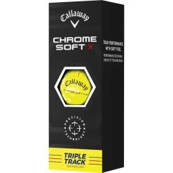 Callaway Chrome Soft X TripleTrack Golfbälle - 12er Pack, Gelb -Professionelles Golfausrüstungsgeschäft callaway chrome soft x tripletrack golfbaelle 12er pack gelb gelb 11141636 6MhhTSVcjpaJ8i 1280x1280