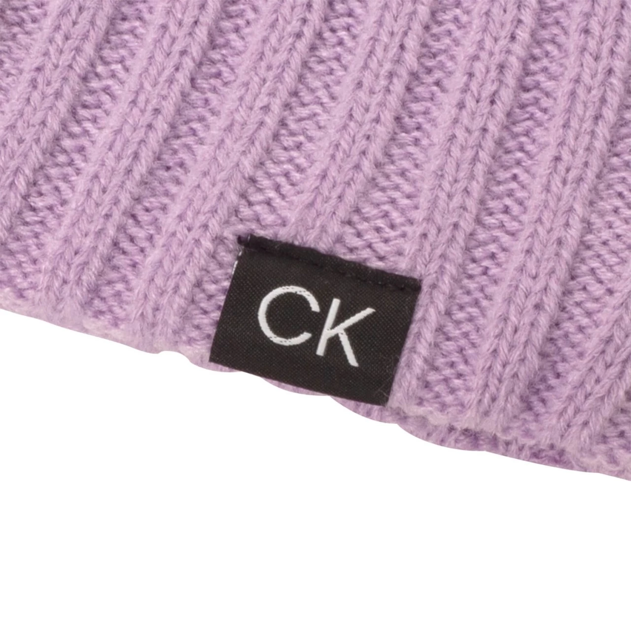 Calvin Klein Golf Beanie Waldorf Cable, Lila 3 Calvin Klein Golf Beanie Waldorf Cable, Lila – Bild 3