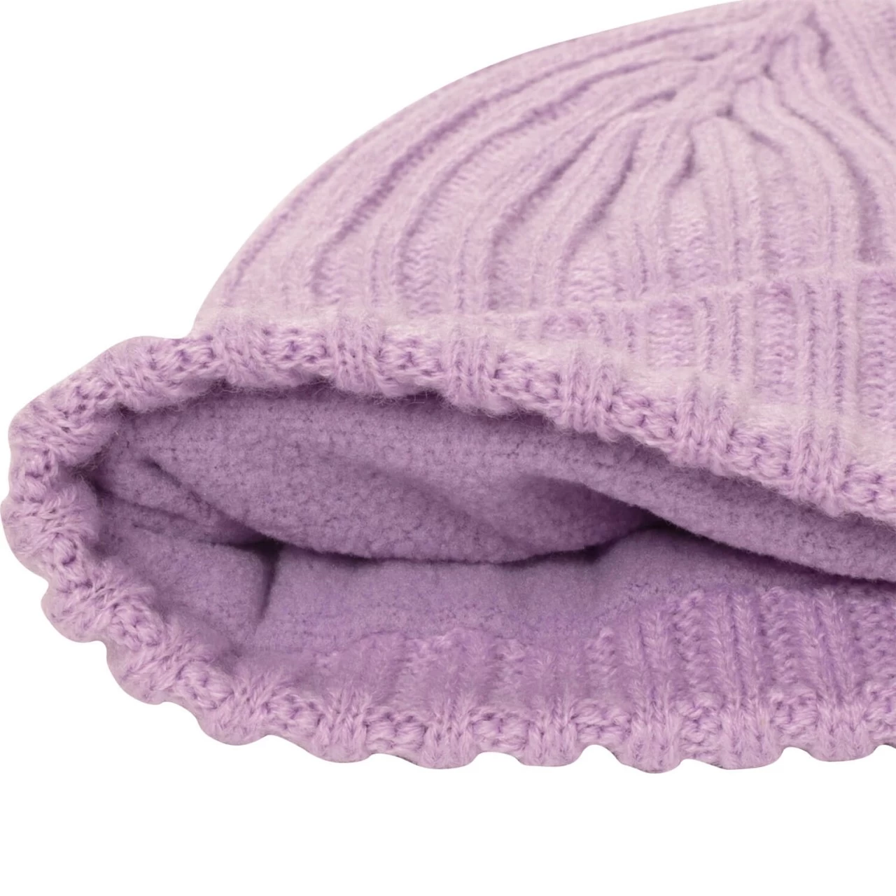 Calvin Klein Golf Beanie Waldorf Cable, Lila 4 Calvin Klein Golf Beanie Waldorf Cable, Lila – Bild 4