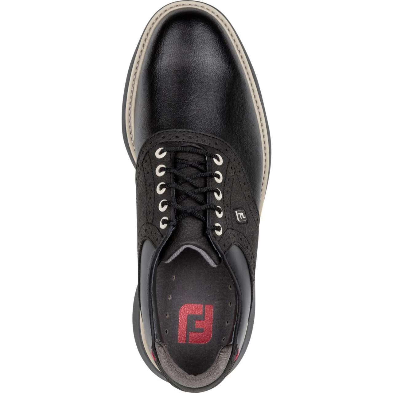 FootJoy Golfschuh Traditions, Schwarz 4 FootJoy Golfschuh Traditions, Schwarz – Bild 4