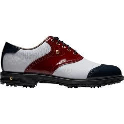 FootJoy Golfschuhe Premiere Series Wilcox, Weiß/rot/blau