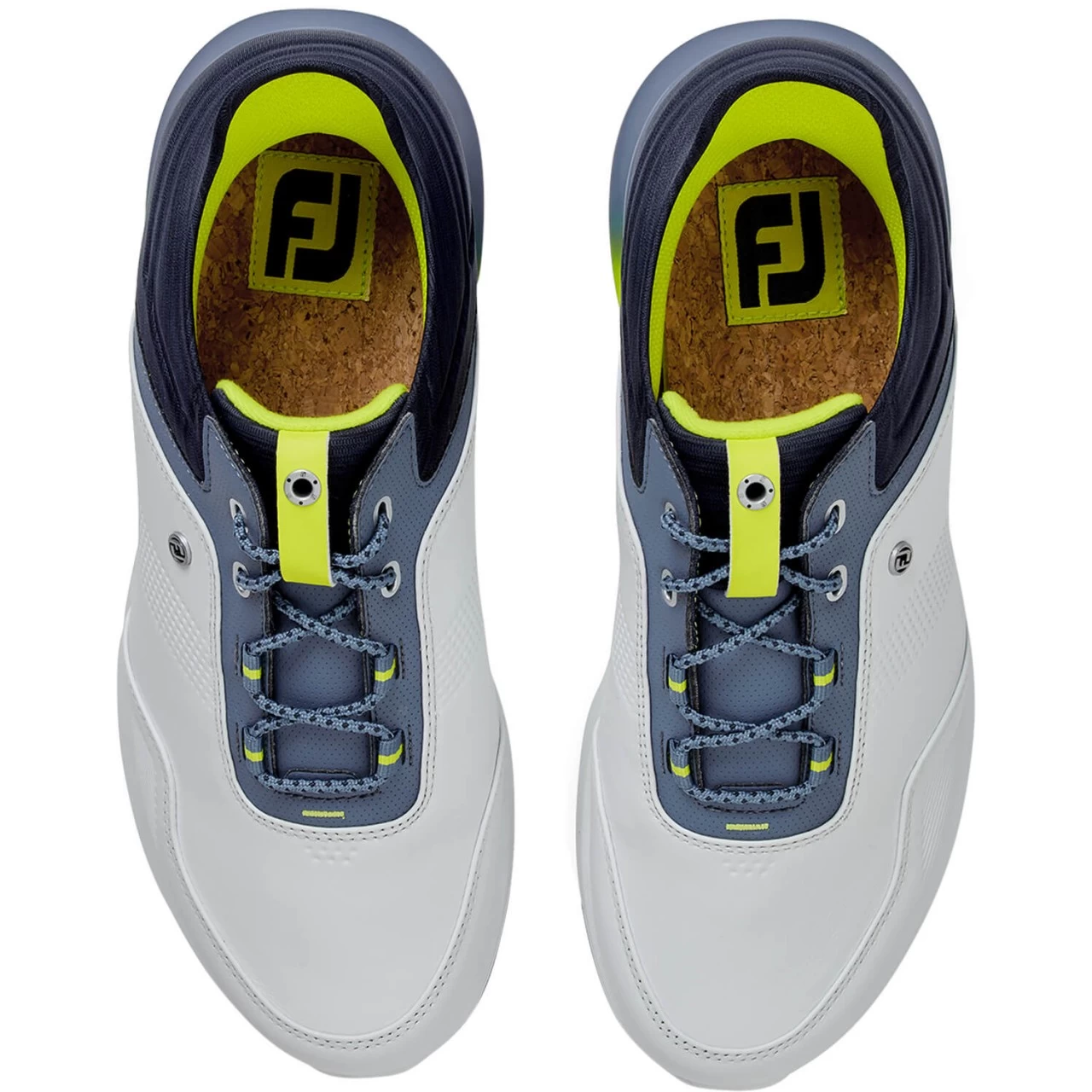 FootJoy Golfschuhe Stratos, Weiß/navy/grün 4 FootJoy Golfschuhe Stratos, Weiß/navy/grün – Bild 4