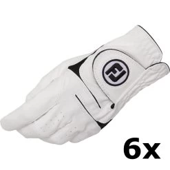 FootJoy Handschuh WeatherSof 2019 6er-Pack, Weiß