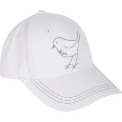 Girls Golf Cap Big Bird, Weiß