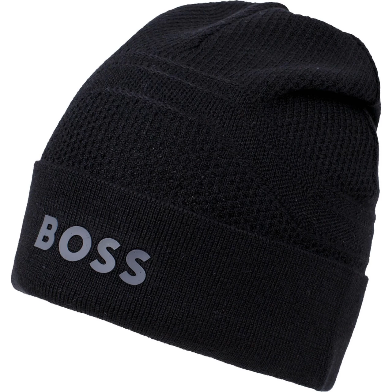 HUGO BOSS Beanie Axor, Schwarz 1 HUGO BOSS Beanie Axor, Schwarz