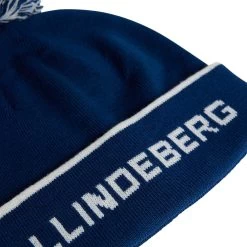 J.Lindeberg J. LINDEBERG Beanie Stripe, Dunkelblau -Professionelles Golfausrüstungsgeschäft j lindeberg beanie stripe dunkelblau blau 5062044 3 1280x1280