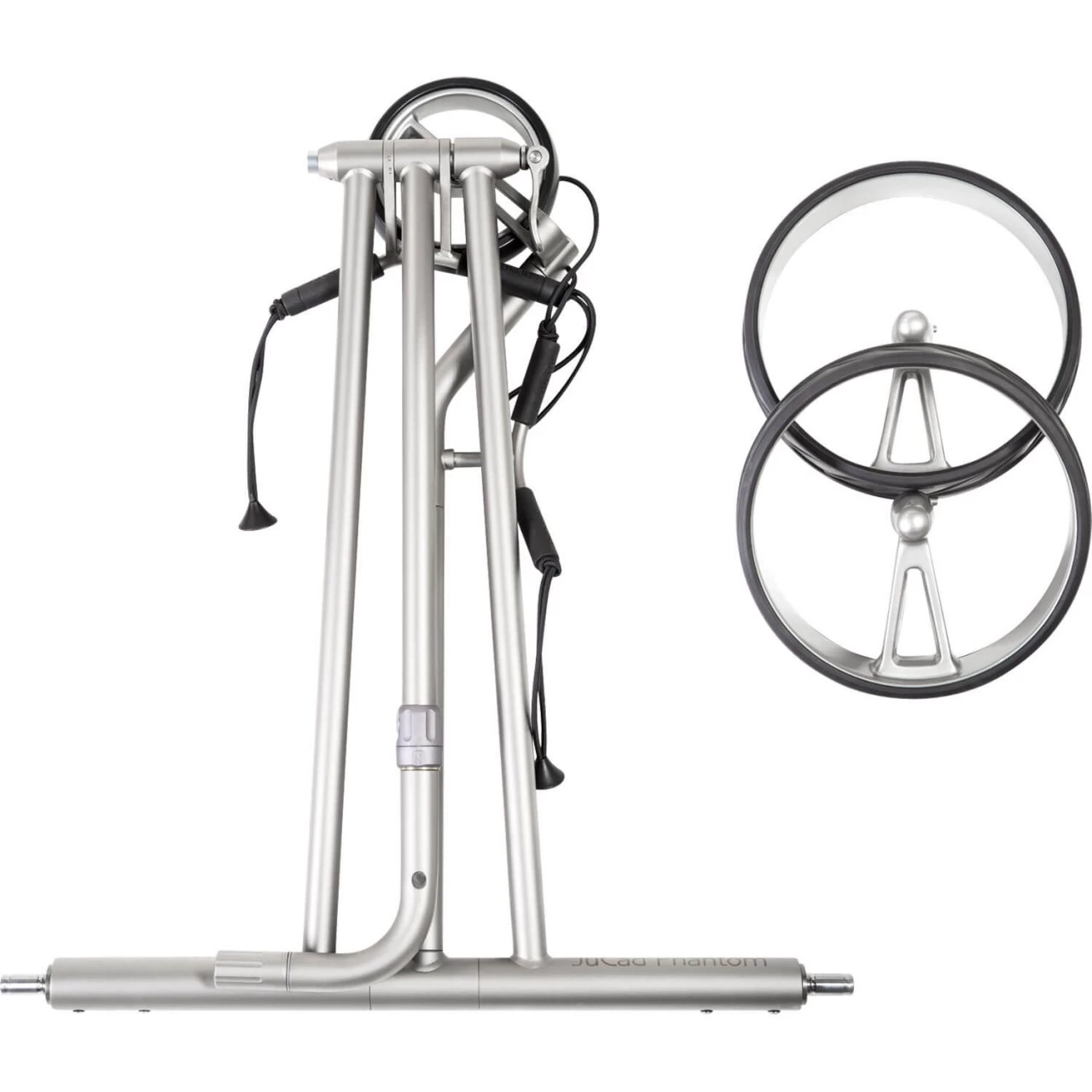 JuCad Elektro-Trolley Phantom Titan 2.0, Silber 4 JuCad Elektro-Trolley Phantom Titan 2.0, Silber – Bild 4