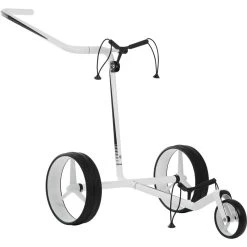 JuCad Golftrolley Carbon 3. Rad, Weiß