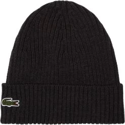 LACOSTE Mütze Beanie, Dunkelgrau