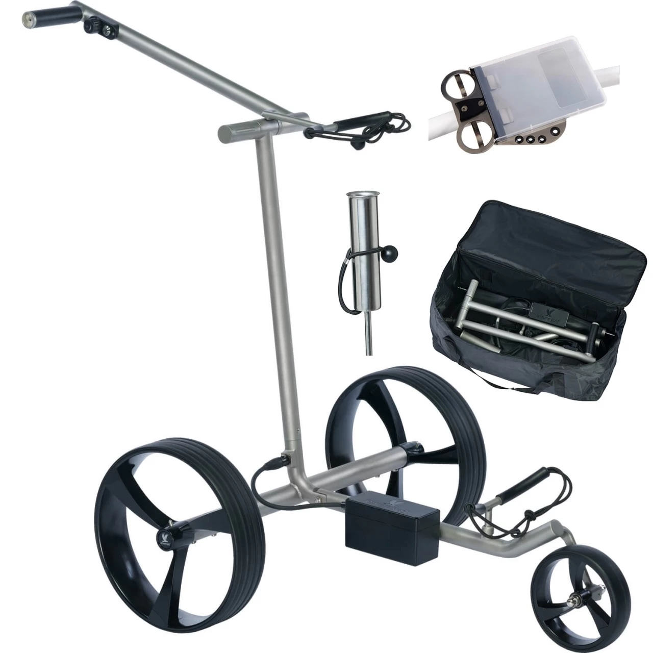 Leisure Elektrotrolley Spirit, Grau 1 Leisure Elektrotrolley Spirit, Grau