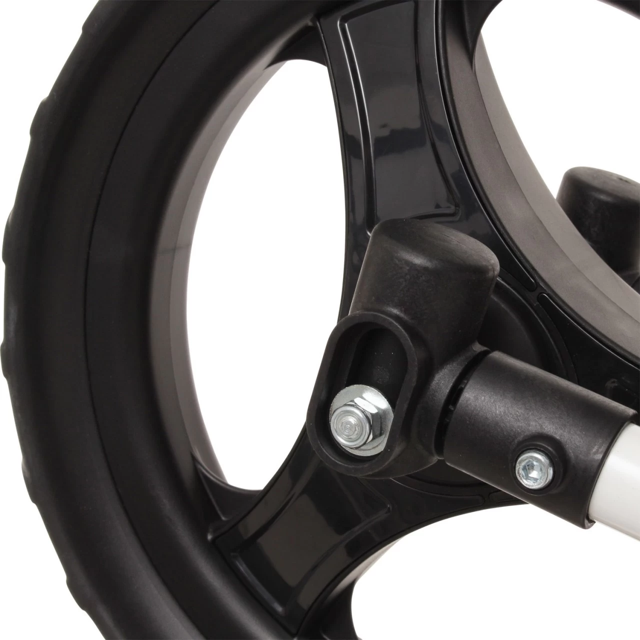 Mikado Golftrolley Fastfold EAZ, Weiß/schwarz 4 Mikado Golftrolley Fastfold EAZ, Weiß/schwarz – Bild 4