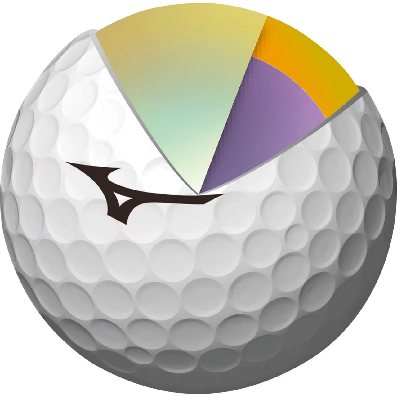 Mizuno Golfbälle RB Tour X - 12er-Pack, Weiß 5 Mizuno Golfbälle RB Tour X - 12er-Pack, Weiß – Bild 5