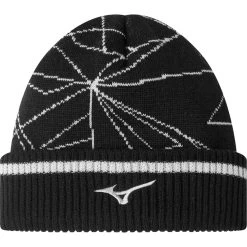 Mizuno Mütze Breath Thermo Graphic, Schwarz