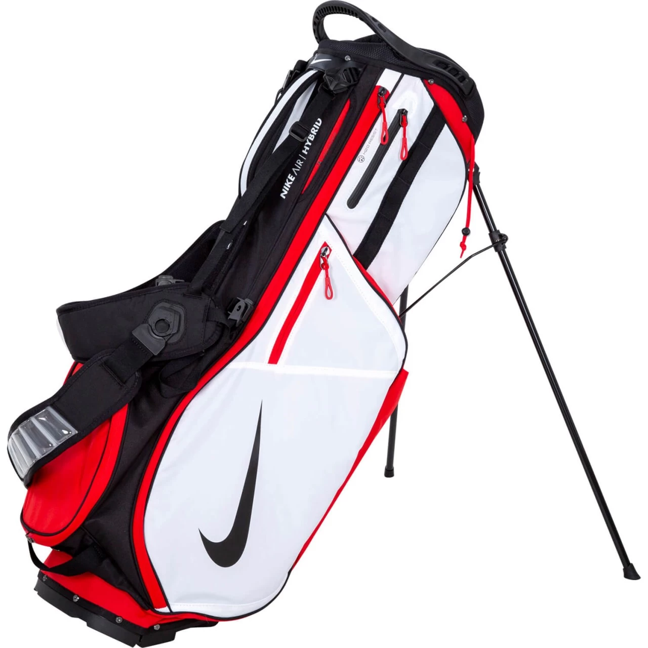 Nike Golf Air Hybrid 2 Standbag, Rot/schwarz 1 Nike Golf Air Hybrid 2 Standbag, Rot/schwarz
