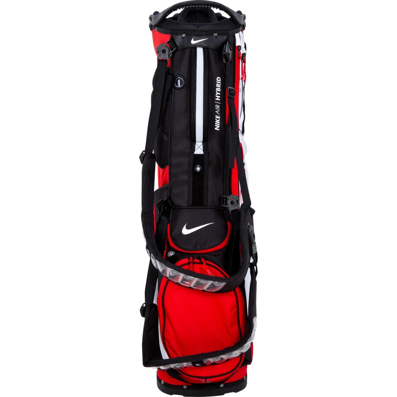 Nike Golf Air Hybrid 2 Standbag, Rot/schwarz 2 Nike Golf Air Hybrid 2 Standbag, Rot/schwarz – Bild 2