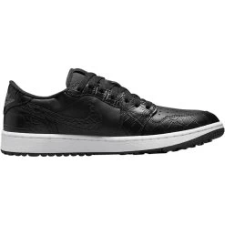 Nike Golf Schuhe Air Jordan 1 Low G, Schwarz/grau/weiß