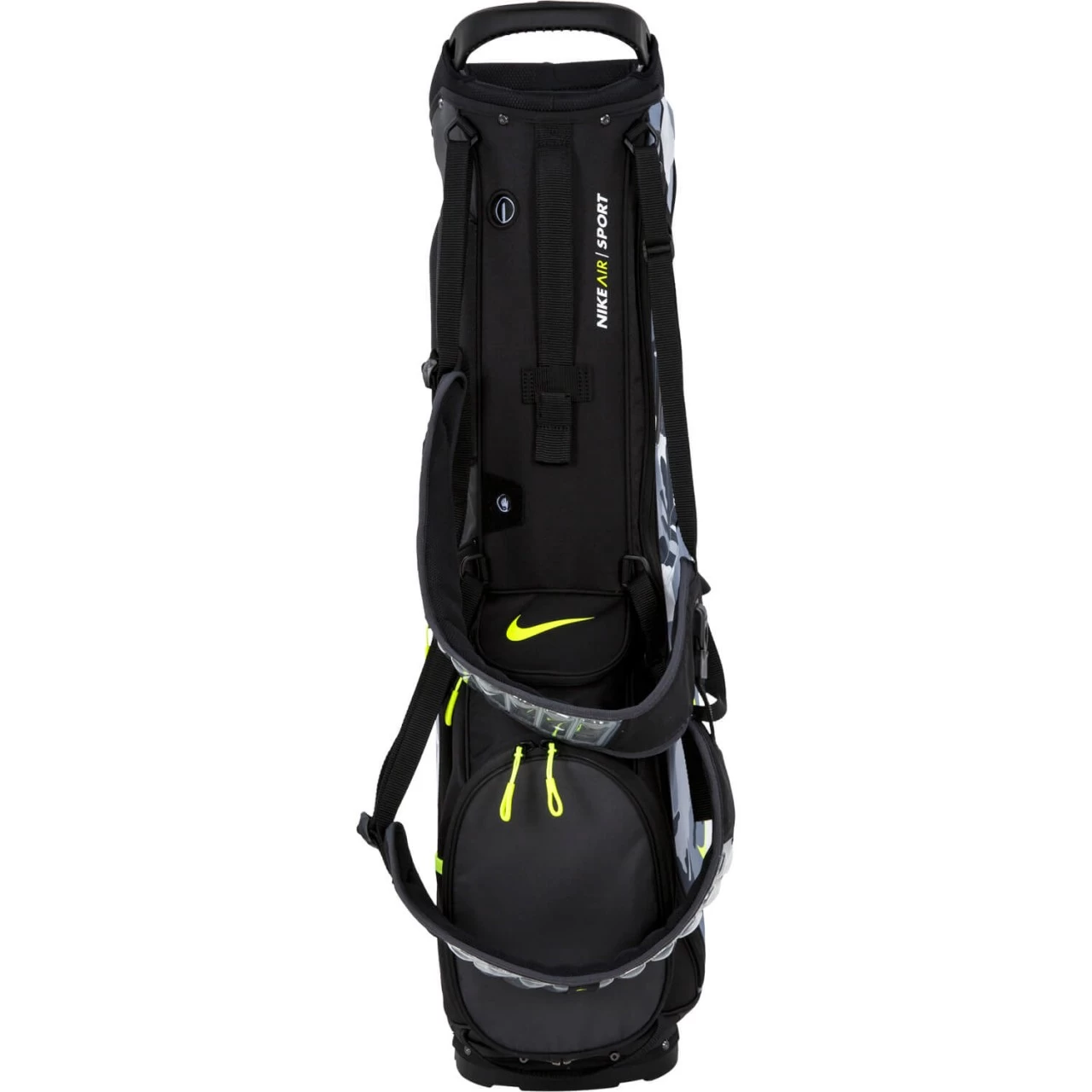 Nike Golf Standbag Air Sport 2, Grau/schwarz 2 Nike Golf Standbag Air Sport 2, Grau/schwarz – Bild 2