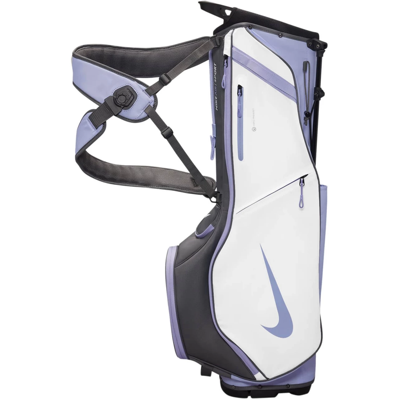 Nike Golf Standbag Air Sport 2, Weiß/lila 2 Nike Golf Standbag Air Sport 2, Weiß/lila – Bild 2