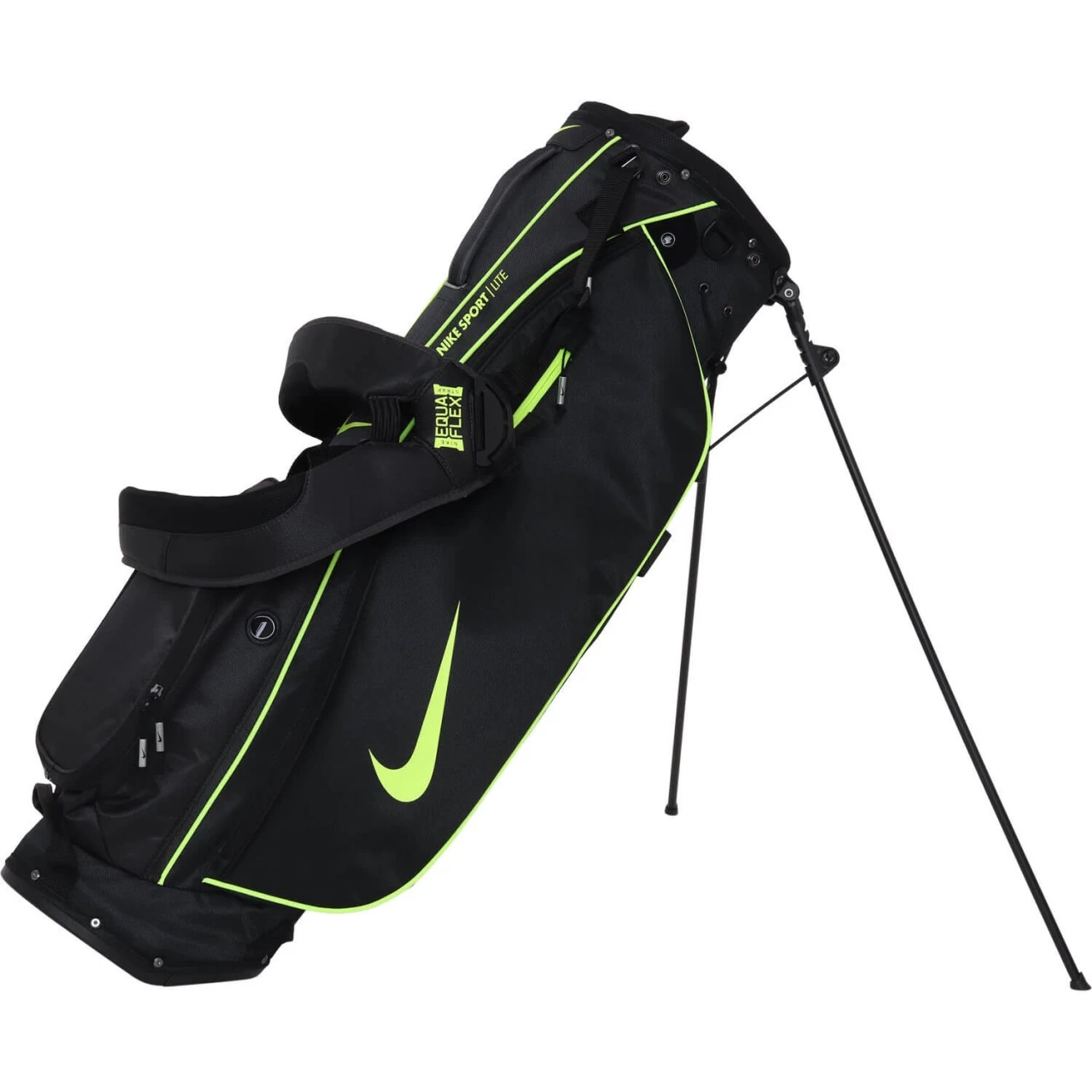 Nike Golf Standbag Sport Lite, Schwarz/grün 1 Nike Golf Standbag Sport Lite, Schwarz/grün