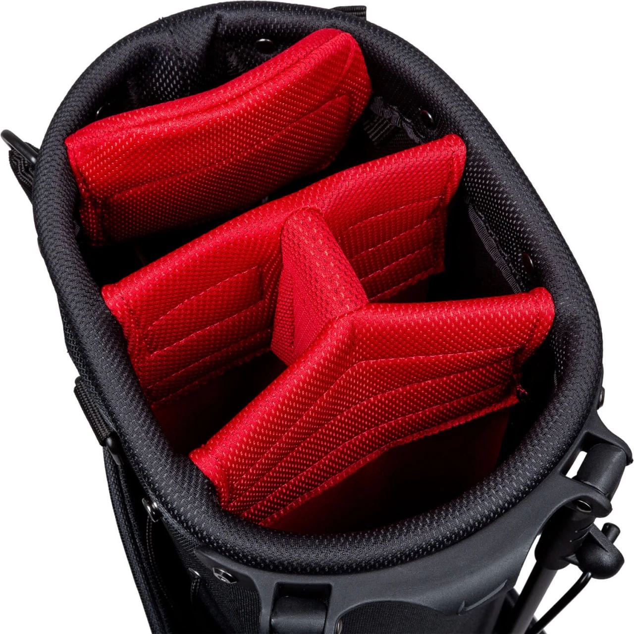 Nike Golf Standbag Sport Lite, Weiß/rot 5 Nike Golf Standbag Sport Lite, Weiß/rot – Bild 5