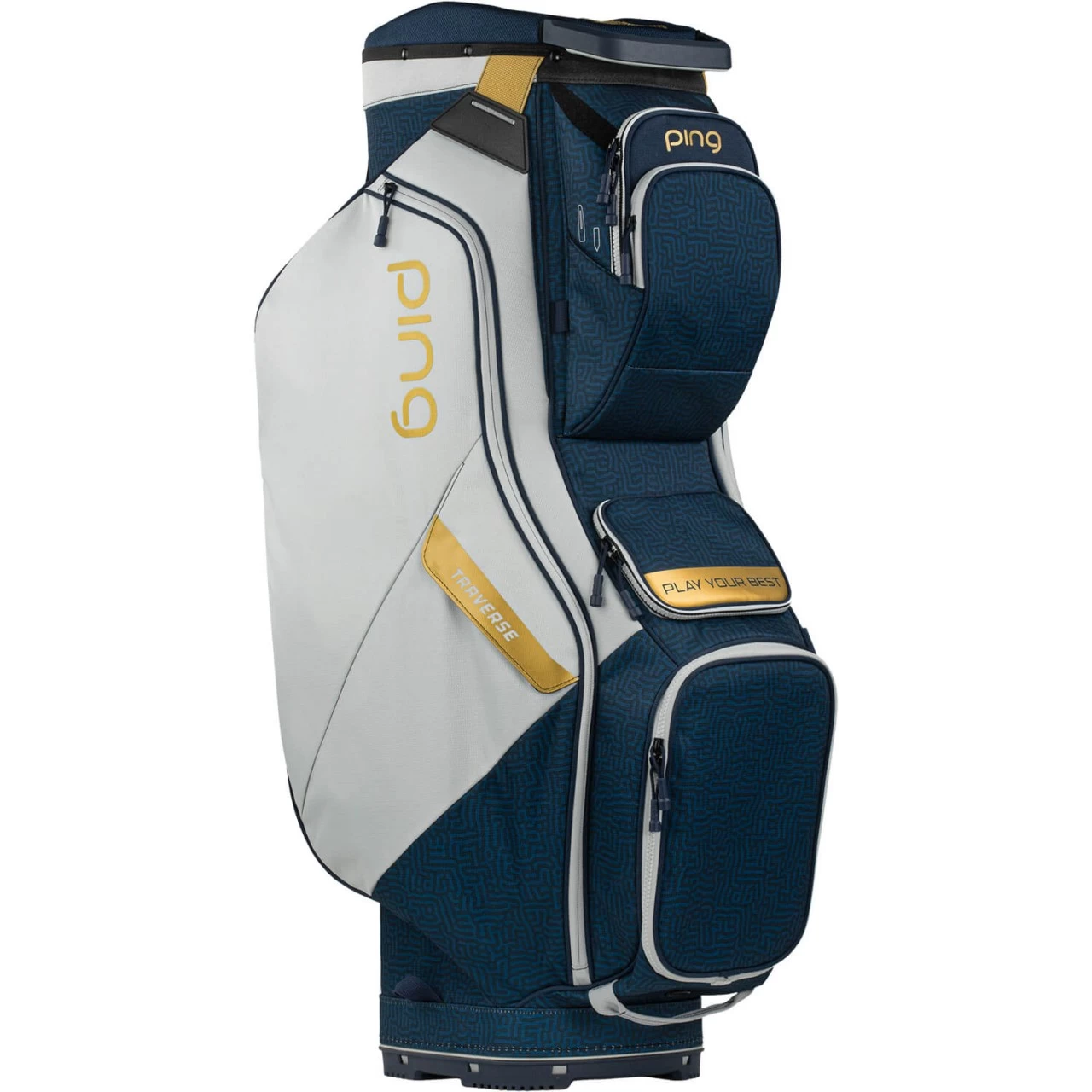 Ping Cartbag Traverse 214, Blau/grau 1 Ping Cartbag Traverse 214, Blau/grau
